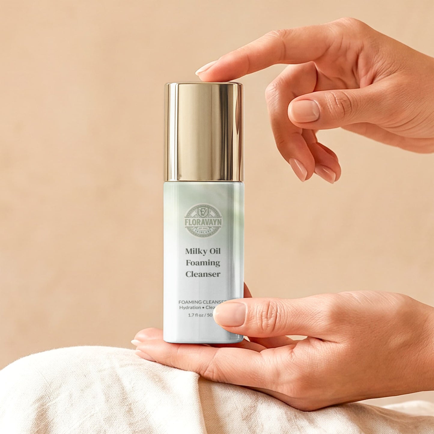 Milky Oil Foaming Cleanser