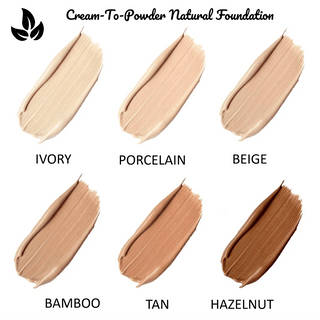 Cream - To - Powder Natural Foundation (BEIGE) (25g, 0.9oz.) - Floravayn